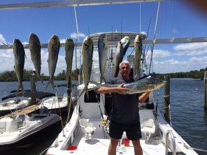 The mahi fishing was red hot this week almost catching 10 a trip for 5 days in a row.