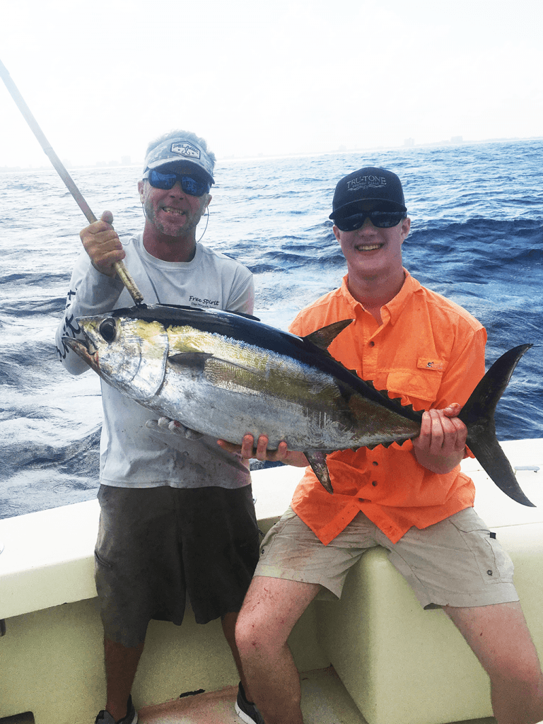 38 Pound Blackfin Tuna Caught