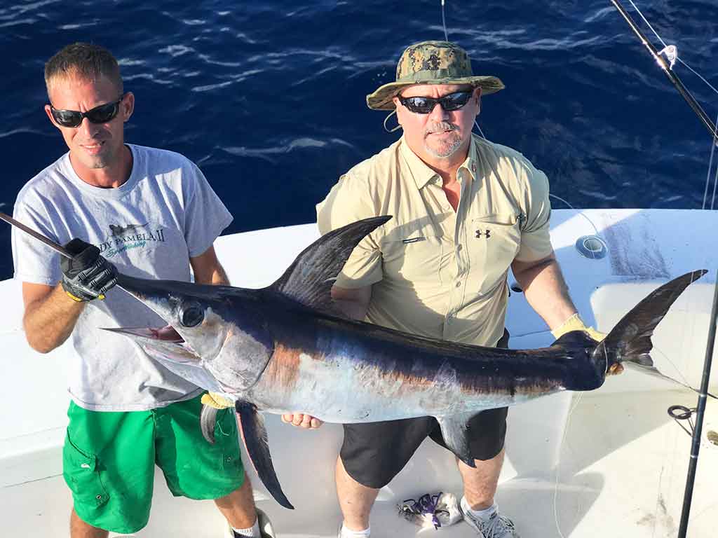 Swordfish Caught