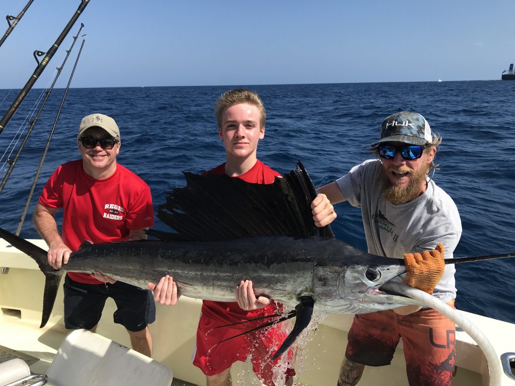 group holding Swordfish